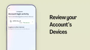 Review your Account’s Devices