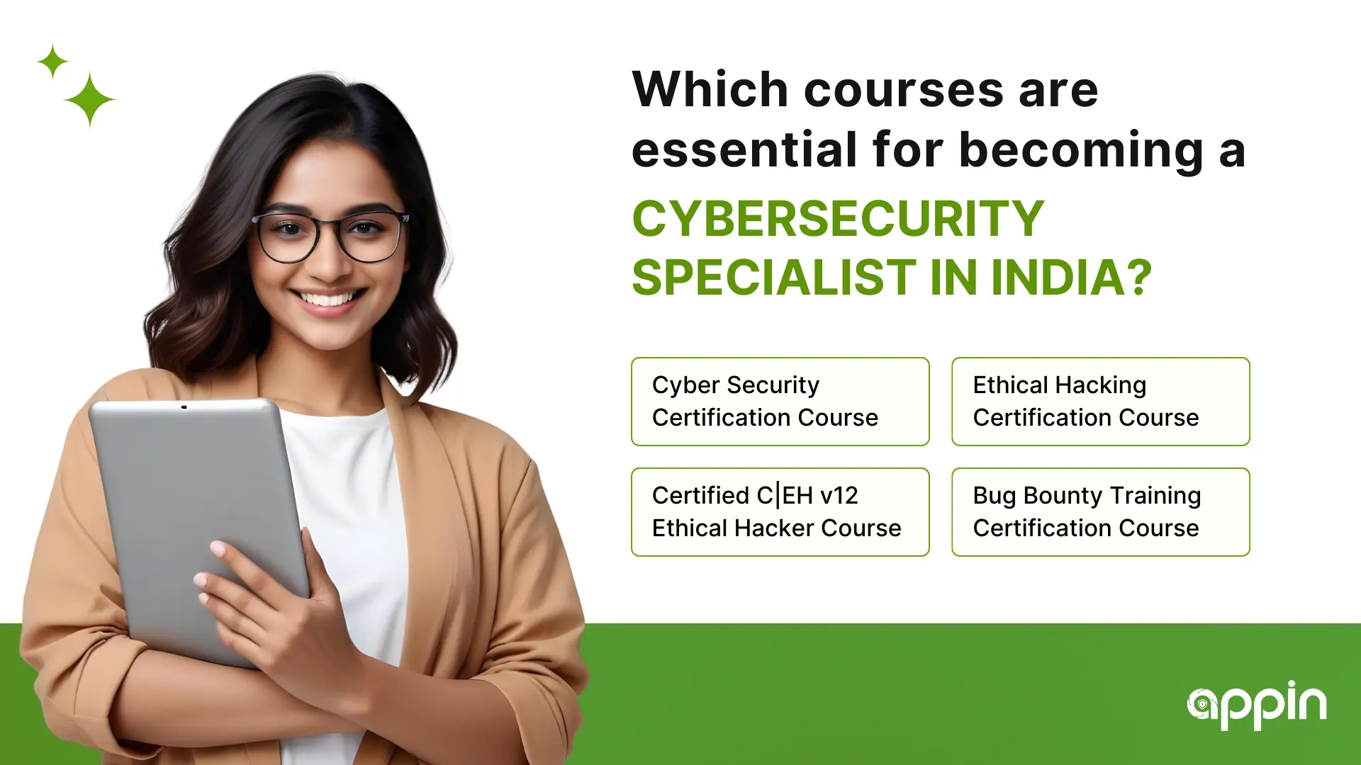 courses essential for becoming cyber security specialist