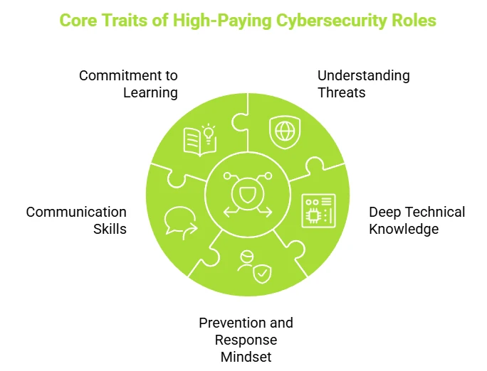 Core Traits of High-Paying Cybersecurity Roles
