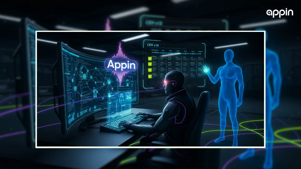 How can Appin support a CEH v12 holder to move to CEH v13