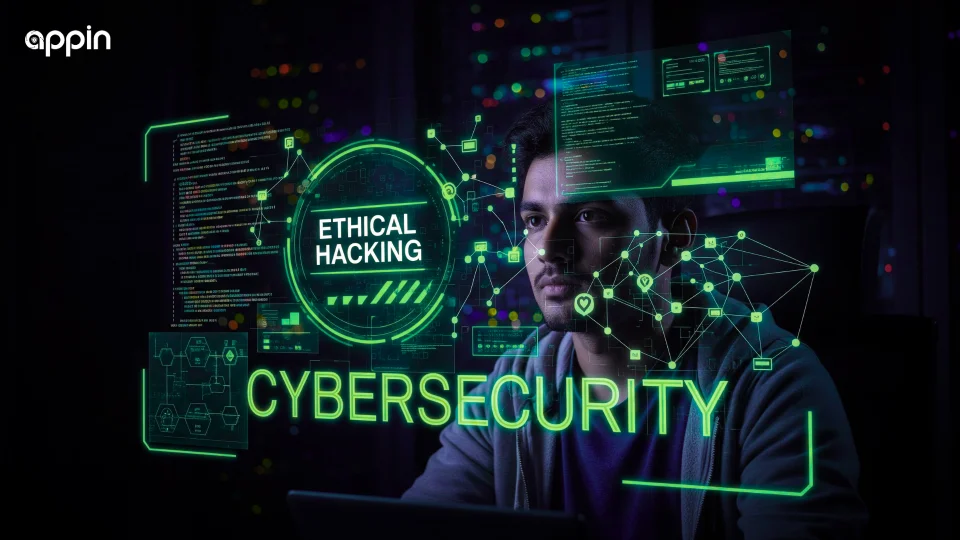Is ethical hacking a subset of cybersecurity or a completely different field