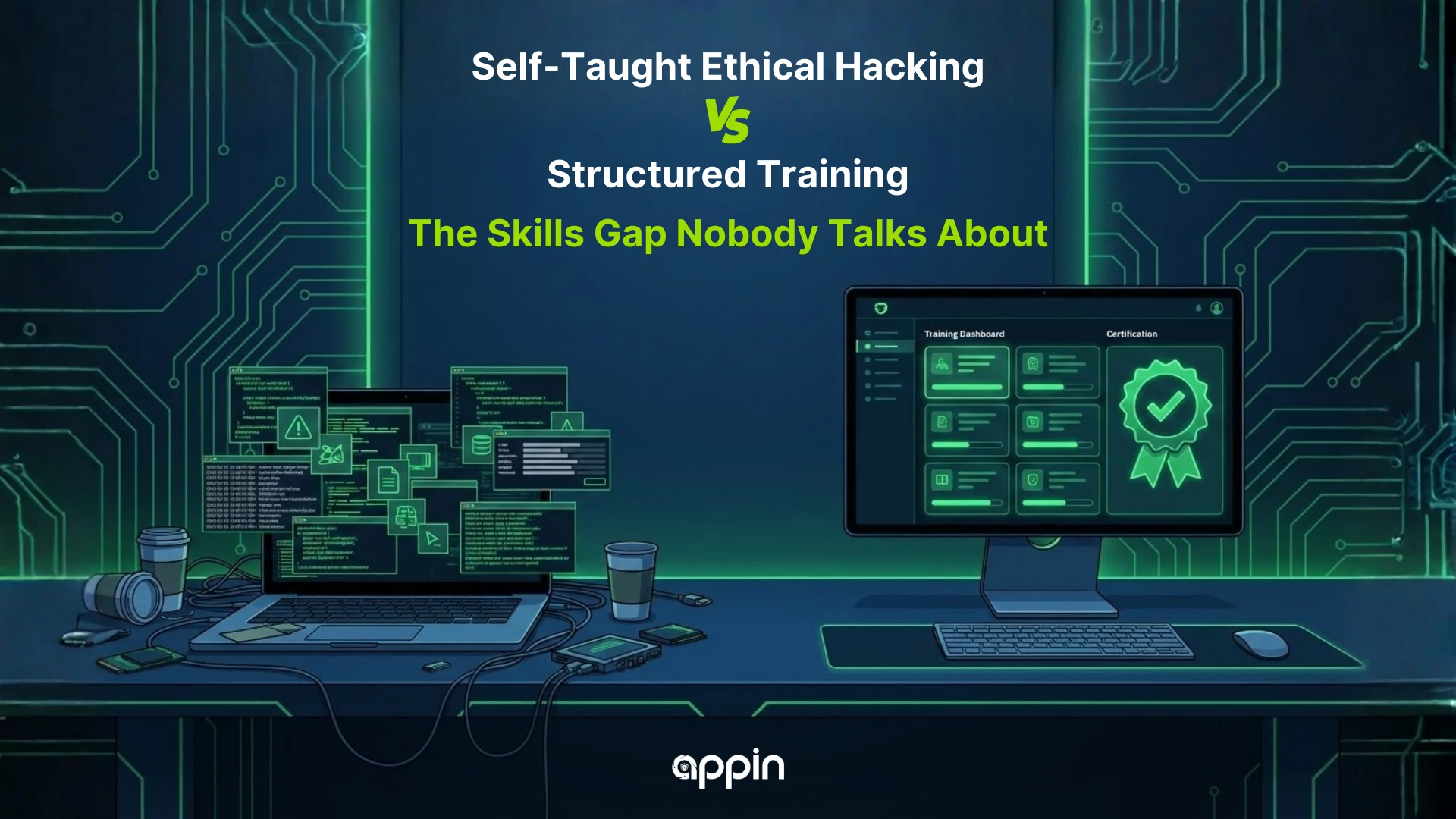 Self-taught Ethical Hacking vs Structured Training in India: The Skills Gap