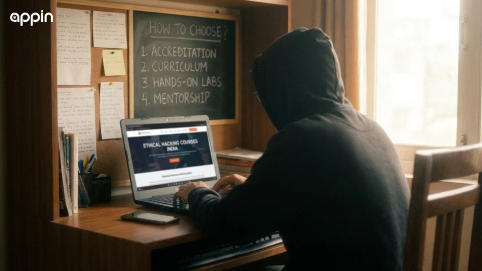 How to choose the best ethical hacking course in India?