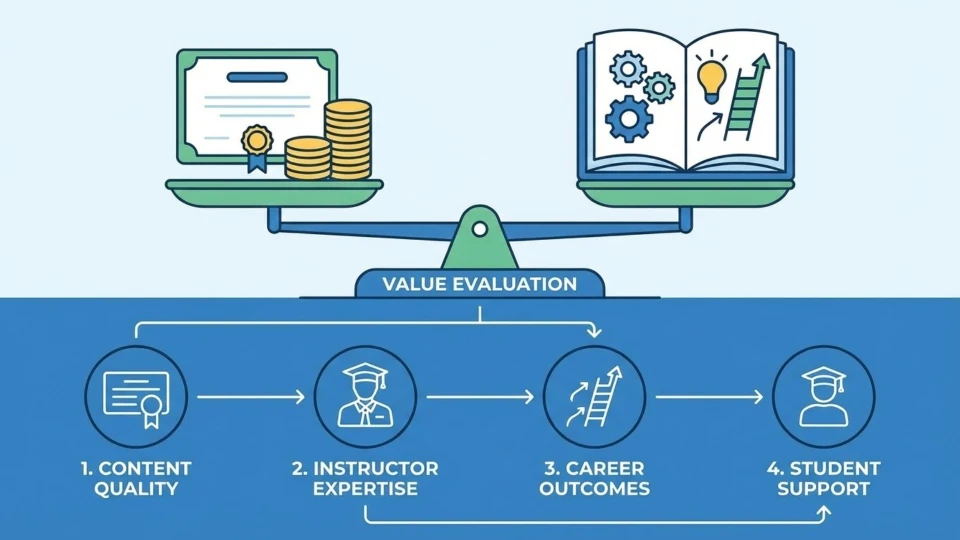 How to evaluate value for money in a course?