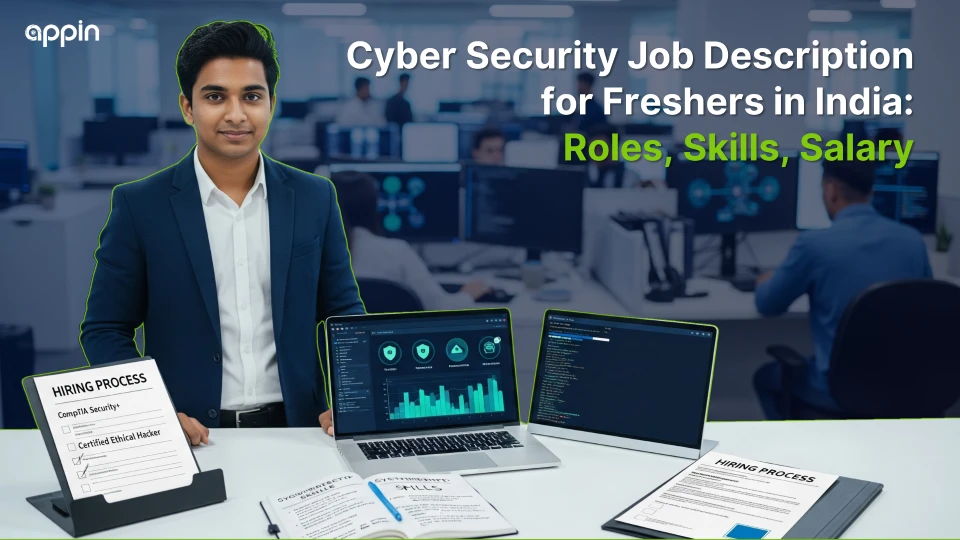 Cyber Security Job Description for Freshers in India: Roles, Skills, Salary