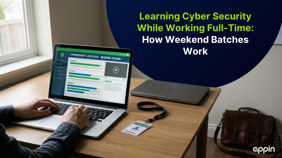 Learning Cyber Security While Working Full-Time: How Weekend Batches Work