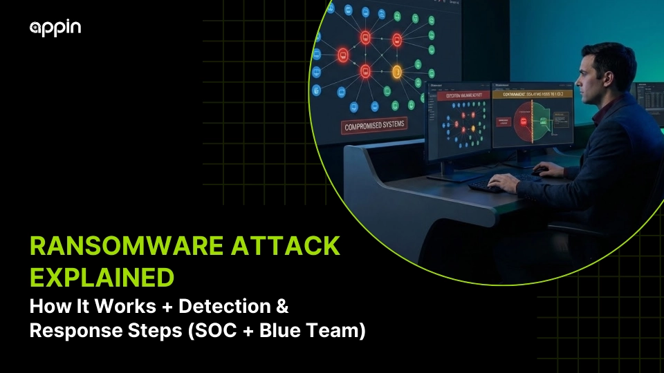 Ransomware Attack Explained: How It Works + Detection & Response Steps (SOC + Blue Team)