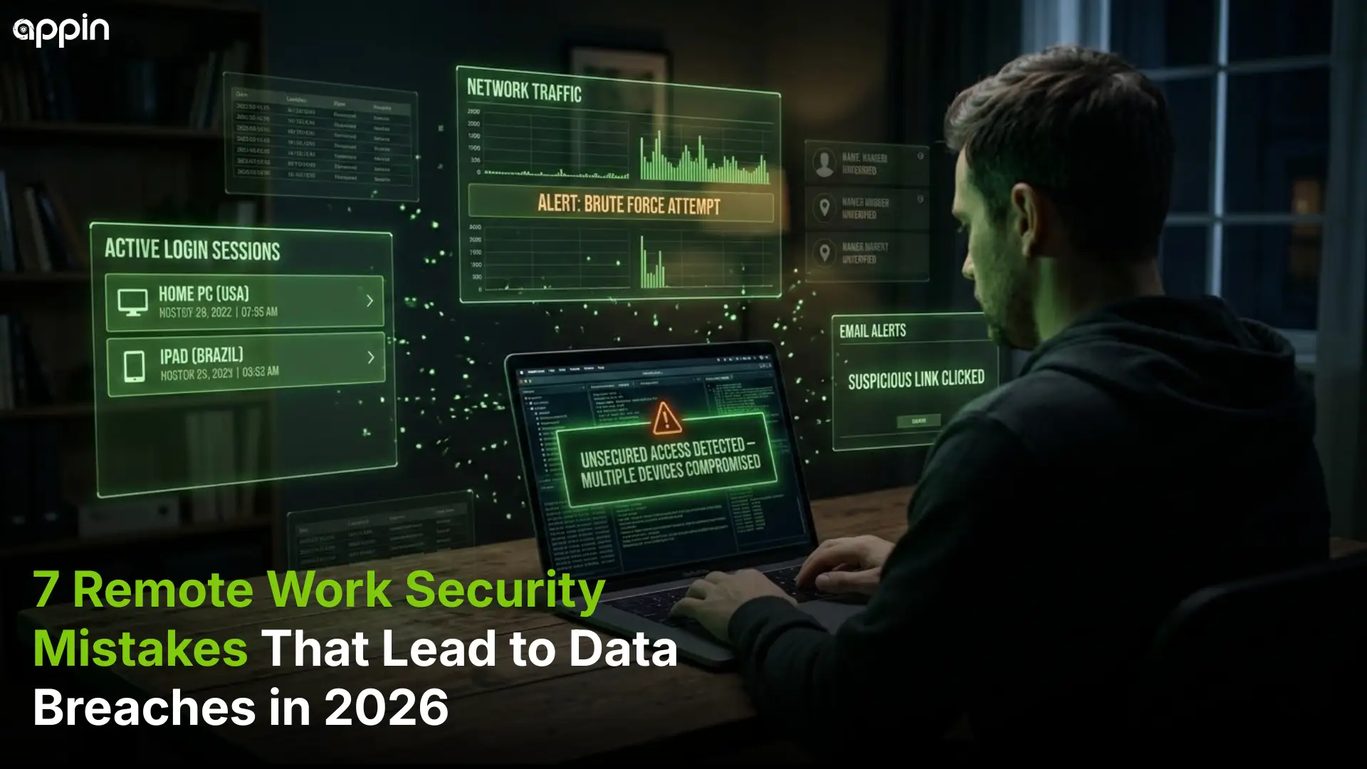7 Remote Work Security Mistakes That Lead to Data Breaches in 2026