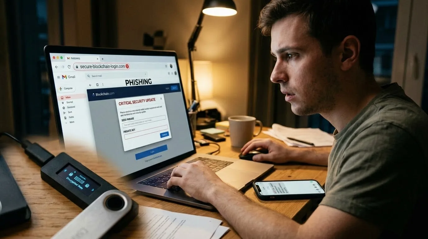 Phishing Attacks Targeting Crypto Wallets